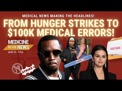 Diddy's Hunger Strike | Lizzo vs Ozempic Rumors | $100K Medical Nightmare | Selena Bipolar