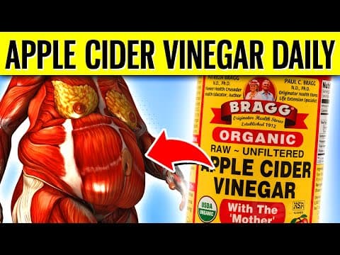 4 POWERFUL Health Benefits Of Using Apple Cider Vinegar Every Day!