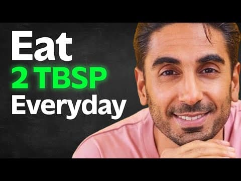 Eat 2 TBSP Of This Everyday To Repair The Body & Help Stop Weight Gain | Dr. Rupy Aujla