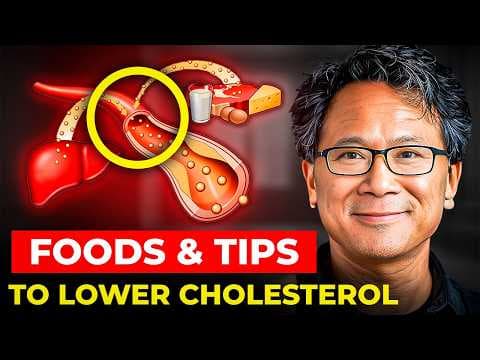 Dr. William Li's SHOCKING Tips to Lower Cholesterol! Foods You Need to Know!