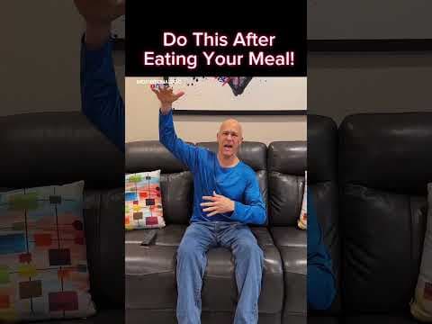 Do This After Eating Your Meal!  Dr. Mandell