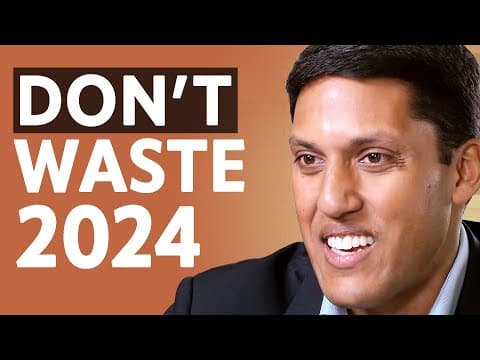 Making Big Bets: How To Completely Change Your Life & The World In 2024 | Rajiv Shah