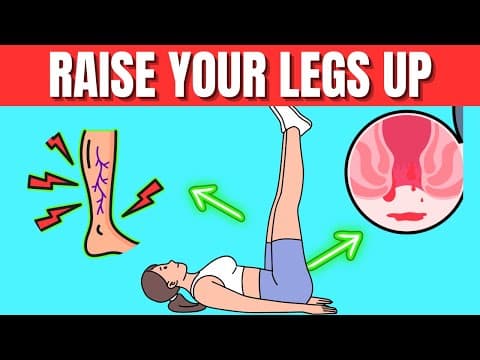 START RAISE Your LEGS UP Every Day And You'll GET RID Yourself of These Diseases