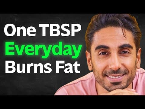 Drink 1 Tablespoon Everyday For Weight Loss & Longevity | Dr. Rupy Aujla