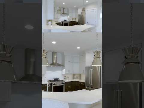 Wonderful & practical kitchen design ❤️