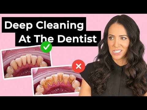 Deep Cleaning at the Dentist