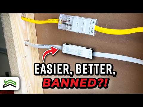 New In-Wall Romex Splice—UK Code Approved Not In US