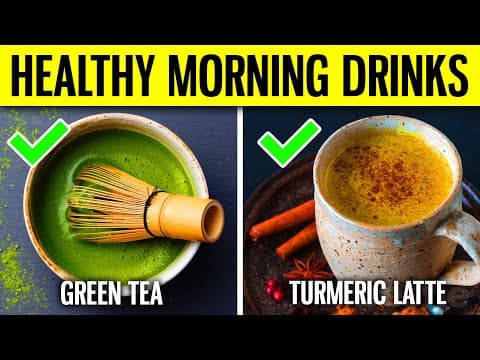 11 HEALTHIEST Drinks You Should Have EVERY MORNING For Optimal Health