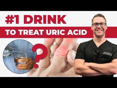 TOP 5 Drinks to Reverse High URIC ACID & GOUT!