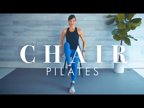 Chair Pilates for Seniors & Beginners // Posture, Pelvic Floor, Core & More!