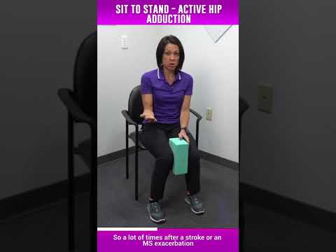 Best Sit to Stand Exercise For Stroke Rehab