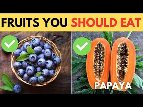 6 TOP Healthy Fruits You Should Be Eating
