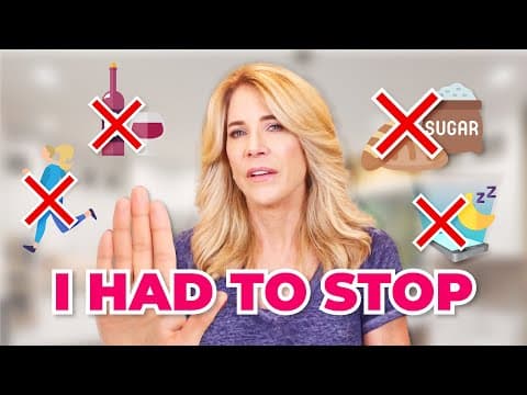 7 Things I STOPPED Doing to Lose 10 Pounds This Year