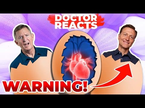 Eating Eggs Increases the Risk of Dying from Heart Disease? - Doctor Reacts