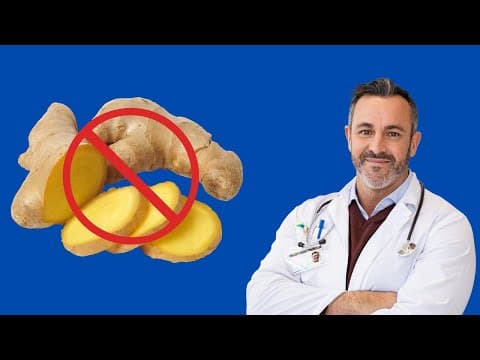 AVOID Ginger if You Have THESE Problems