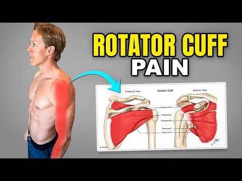 Rotator Cuff Pain (Supraspinatus Exercises)