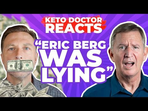 THE TRUTH BEHIND ERIC BERG BEING "CENSORED"! - Dr. Westman Reacts